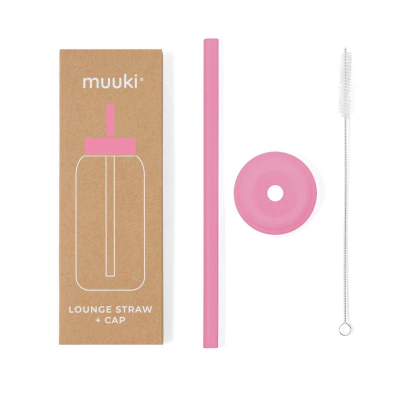 Brčko a víčko MUUKI Lounge Flamingo Pink