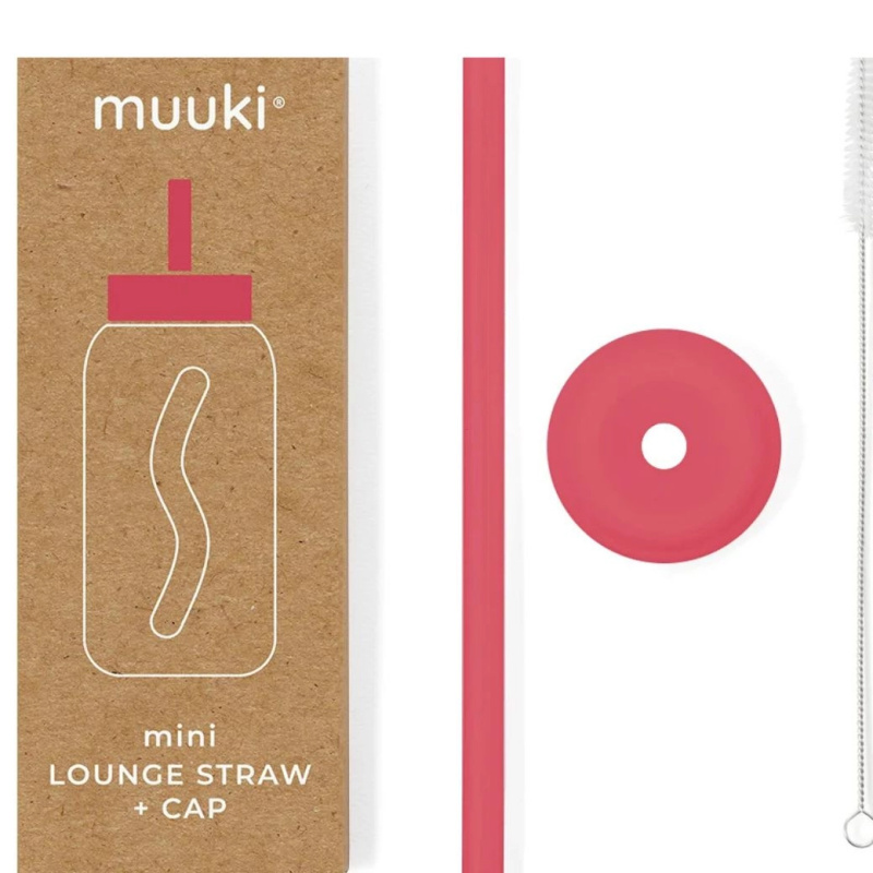 MUUKI Mini Lounge brčko s víčkem Vodní meloun