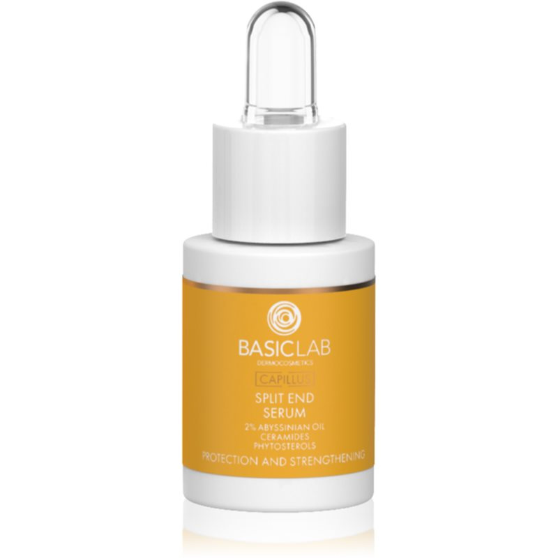BasicLab Dermocosmetics Capillus olejové sérum na roztřepené konečky vlasů 15 ml