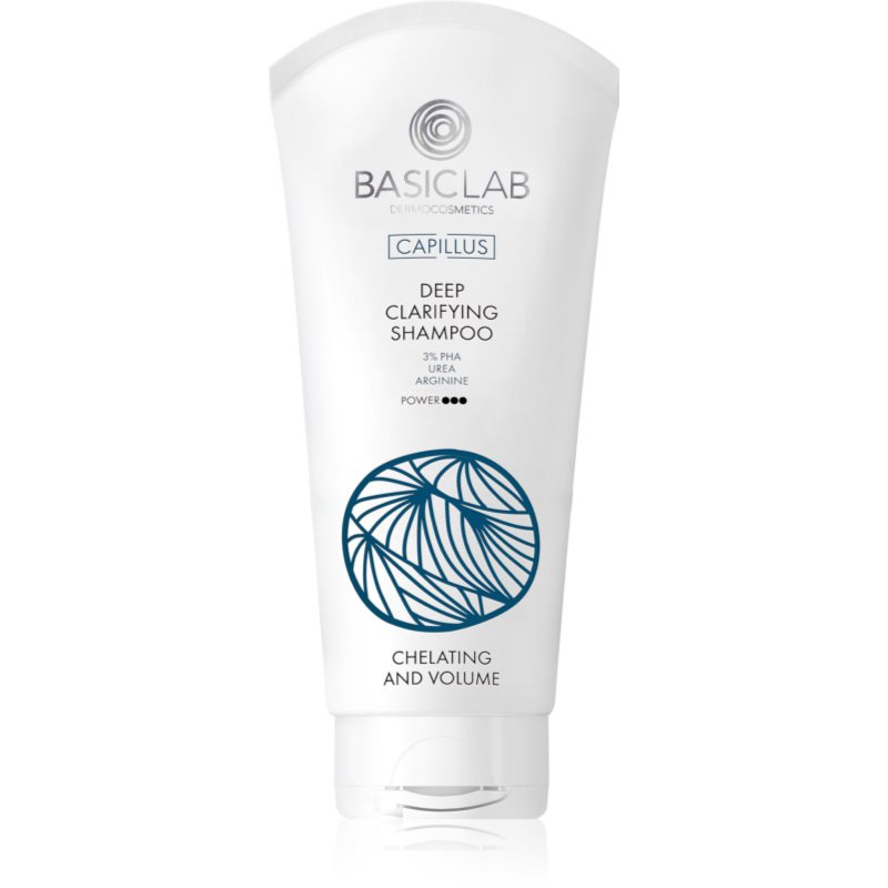 BasicLab Dermocosmetics Capillus hloubkově čisticí šampon pro mastnou pokožku hlavy 100 ml