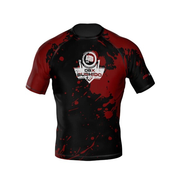 Kompresní tričko "Blood" Rashguard je vyrobeno z materiálu DBX MORE DRY M XL