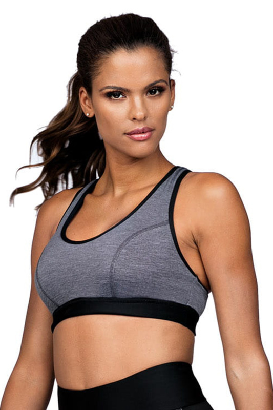 Sportovní top Reviver L5165/0 Barva: Šedá, Velikost: XL