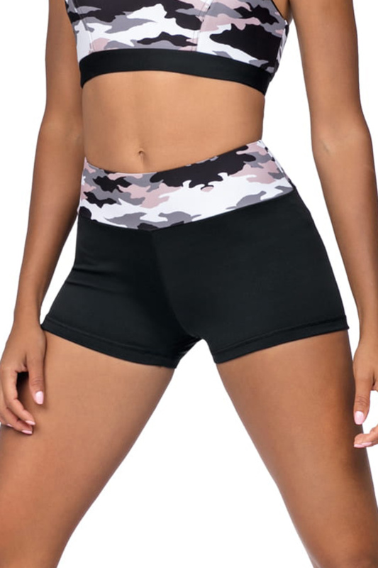 Šortky Reviver L9039/0 Barva: Černá, Velikost: XL