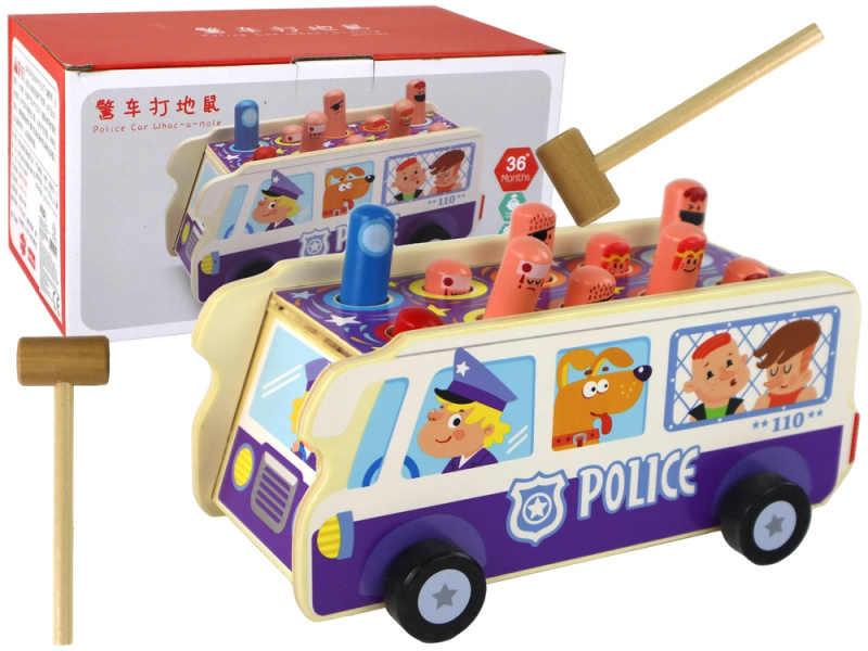 Lean arkádová hra Police Bus Convener