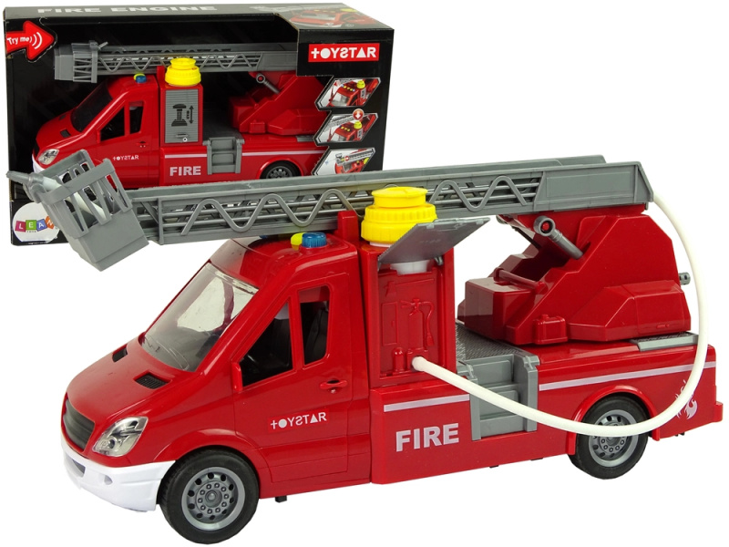 Lean Toys Hasičský vůz se zvuky