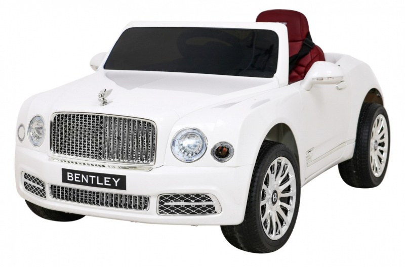 Lean Cars Bateriové auto Bentley Mulsanne bílá