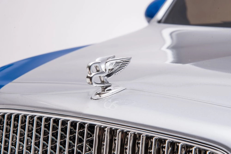 Lean Cars Bateriové auto Bentley Mulsanne modrá