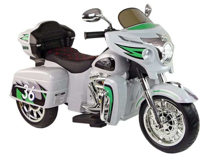 Lean Cars Goldwing NEL-R1800GS Tříkolová baterie Motocykl šedá