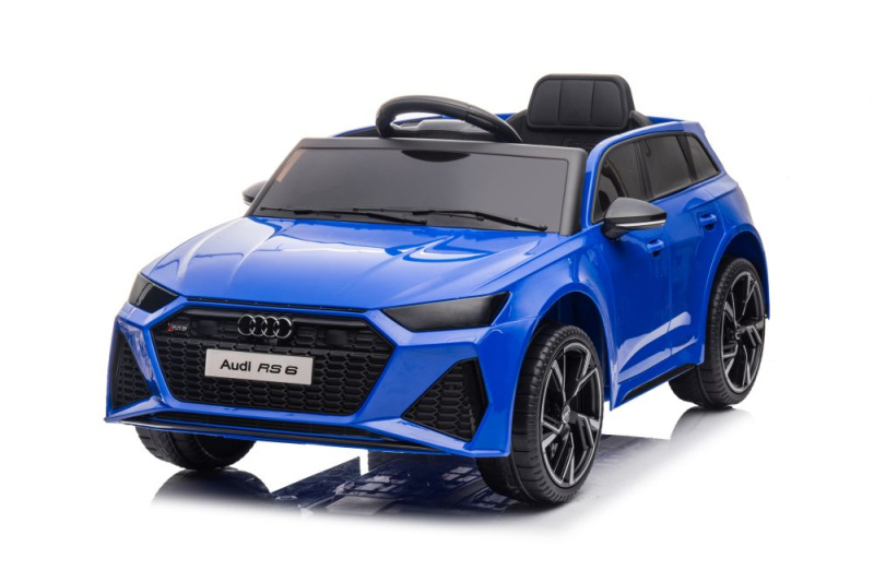 Dětský elektrický vůz Audi RS6 modrý