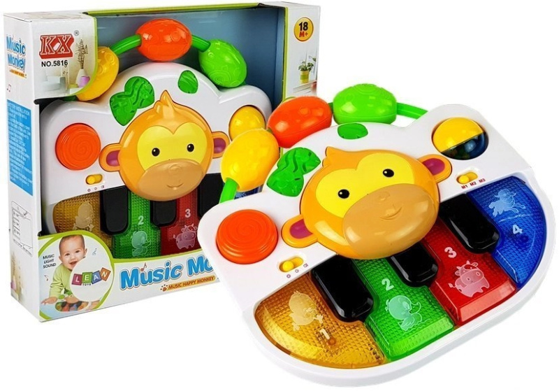Monkey Piano pro dětské zvukové osvětlení