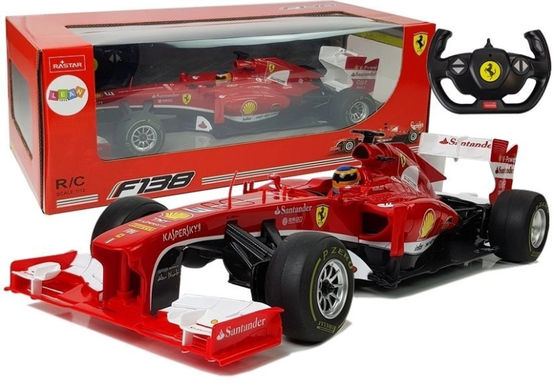 Závodní vůz Formule 1 Ferrari F138 červený 1:12 2.4G