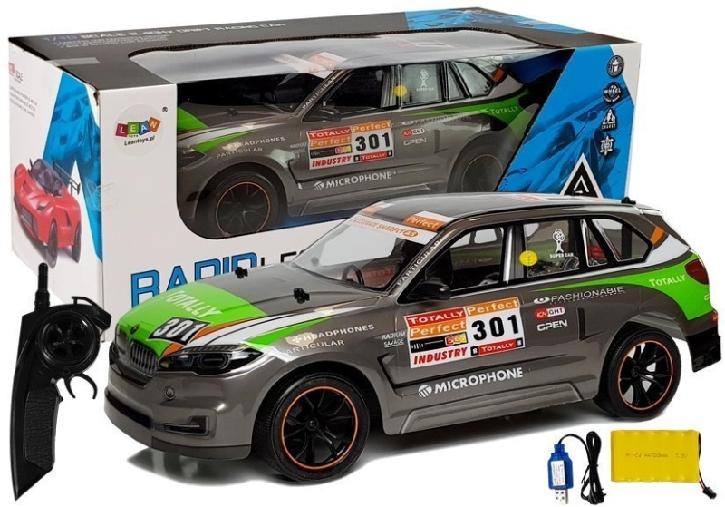 Dálkově ovládané auto 1:10 2.4G Grey