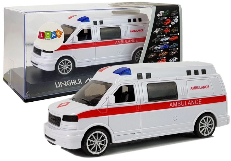 Lean Toys Natažená zvuková siréna sanitky