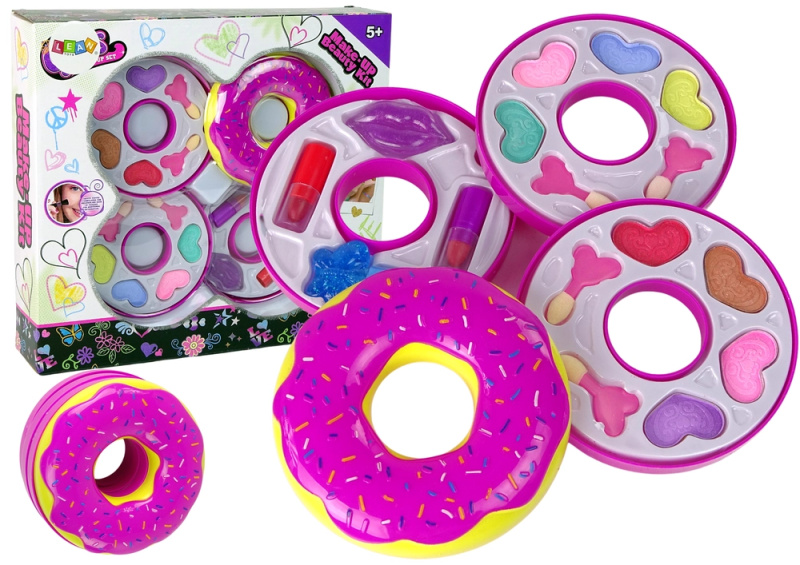 Paletka rtěnky s očními stíny donut