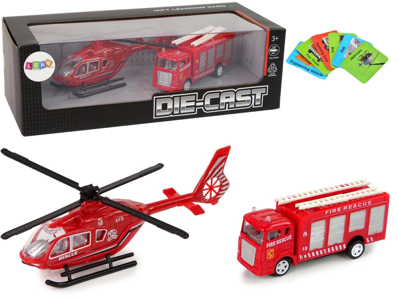 Lean Toys Záchranářský vrtulník