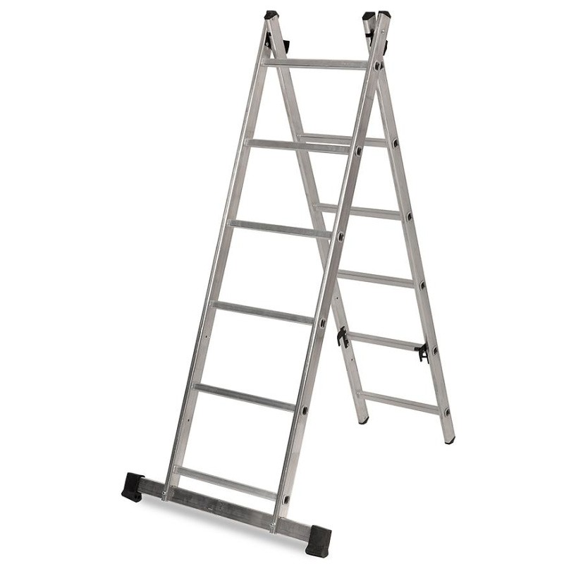 Multifunkční žebřík 4x3 příčky + podlážka FSC DRABEST DU4x3 PRO