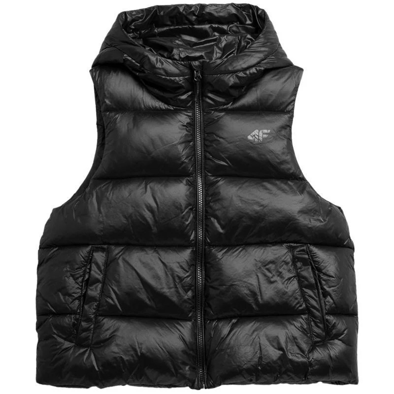 Dámská péřová vesta F092 W 4FSS23TDJAF092 20S černá - 4F XS