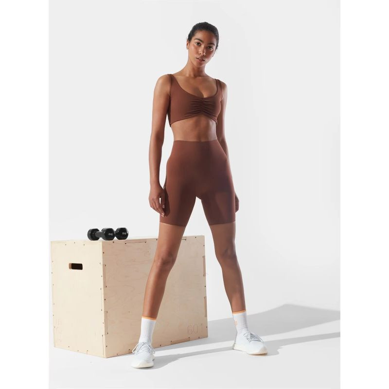 Dámské cyklistické legíny z recyklovaného materiálu 4F 4FSSS23TFSHF421-81S s