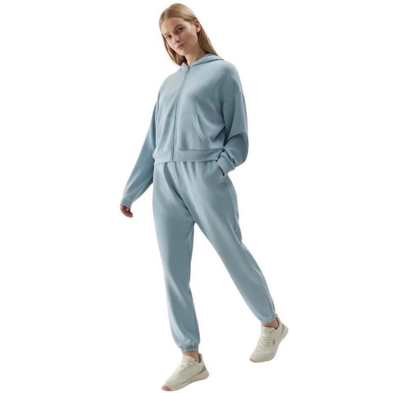 Dámské kalhoty 4F F642 light blue 4FWSS24TTROF642 34S dámské s