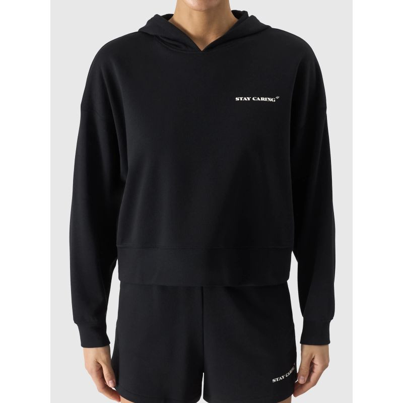 Dámská nepromokavá mikina s kapucí 4F 4FWSS24TSWSF1003-20S XL