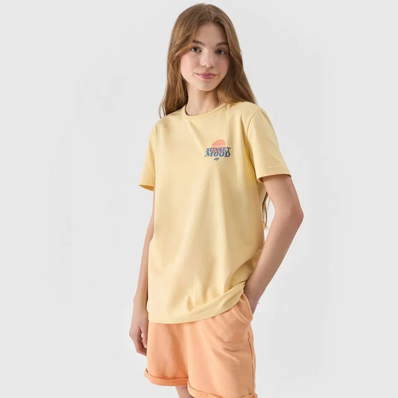 Tričko 4F Jr 4FJWSS24TTSHM1136 73S 158 cm