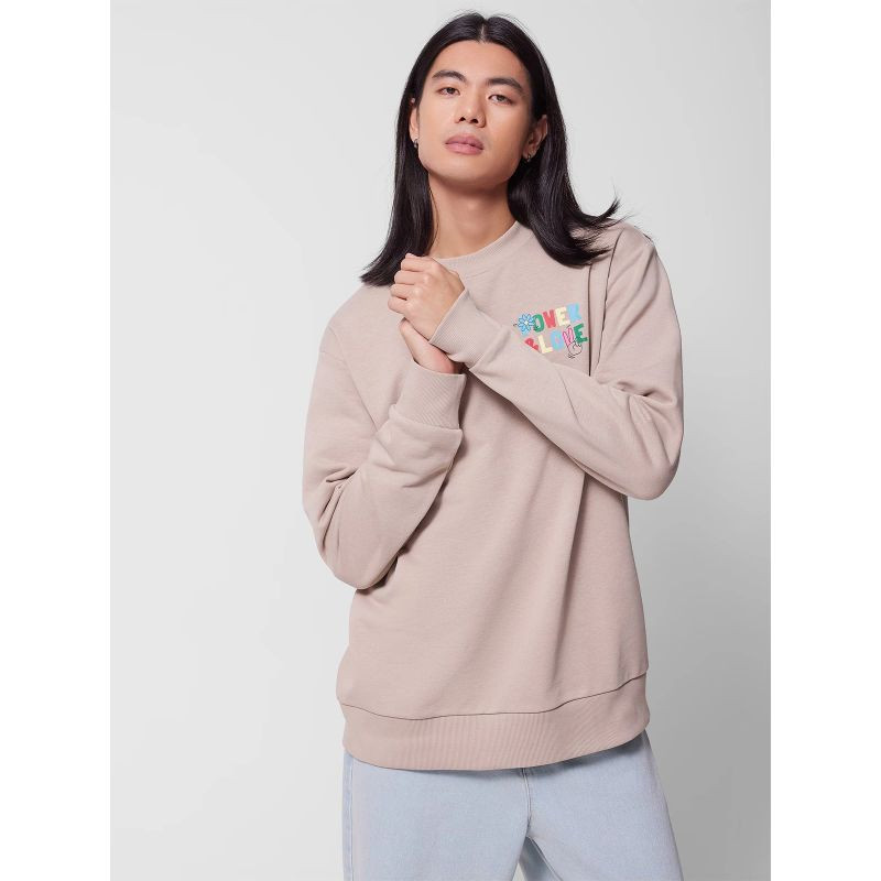 Pánská mikina bez kapuce Outhorn OTHWSS24TSWSM1166-83S XL