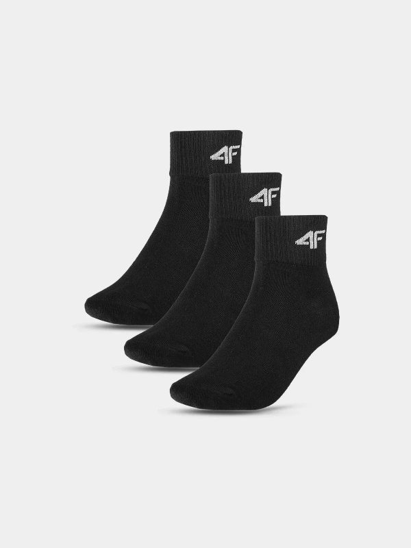 Dětské ponožky casual nad kotník 4F (3pack) - multibarevné Velikost: 32-35