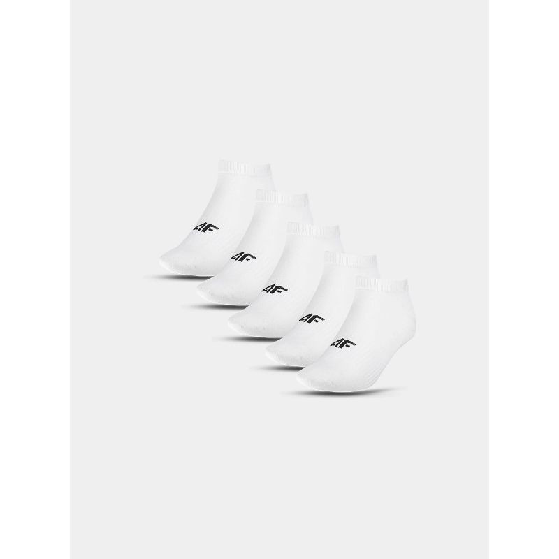 Dívčí kotníkové ponožky pro volný čas (SADA 5 ponožek) 4F 32-35