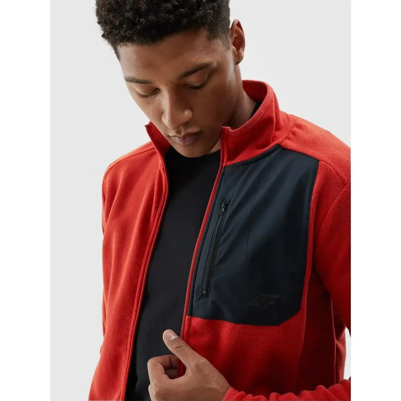 Fleecová mikina 4F M 4FWAW24TFLEM250-70S pánské L