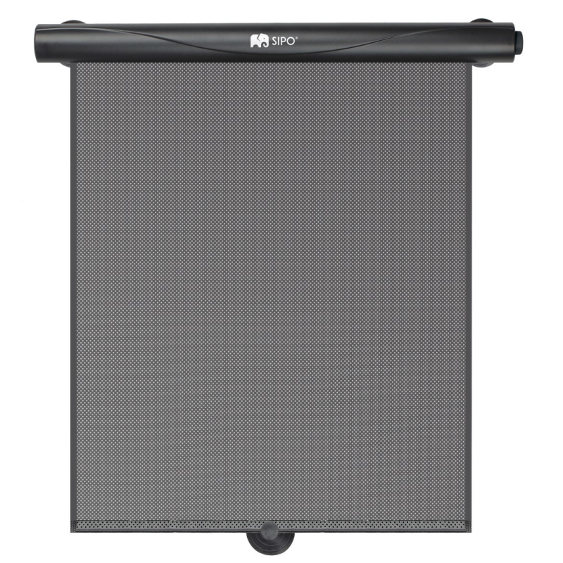 Sipo Sluneční clona roleta, 2ks, černá