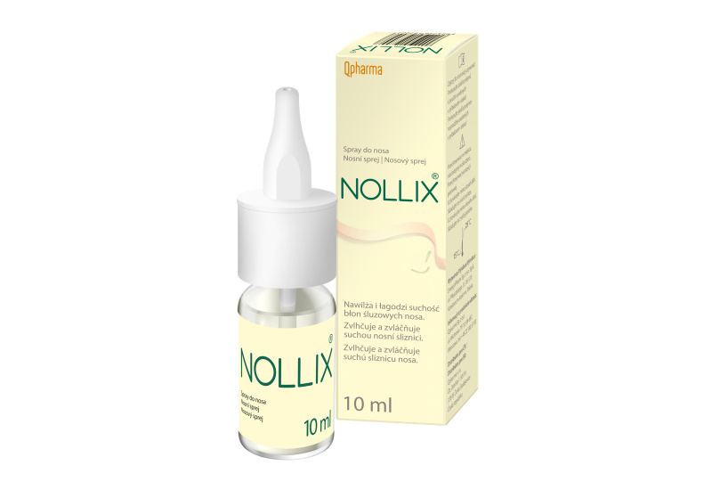 QPHARMA Nollix sprej na nosní sliznici 10 ml