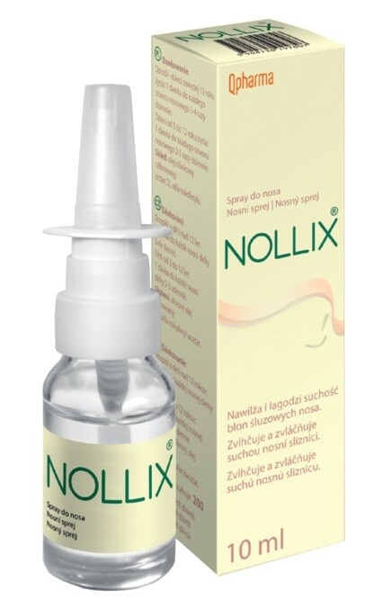 QPHARMA Nollix sprej na nosní sliznici 10 ml