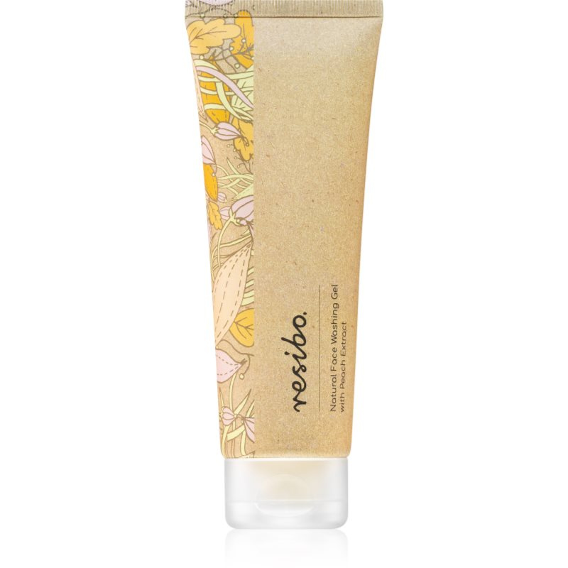 Resibo Přírodní mycí gel na obličej Rich Peach, 125 ml