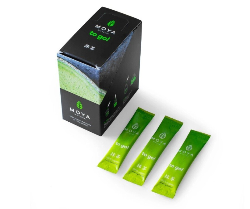 MOYA Matcha To Go! Traditional organic japanese green tea - 24 x 1,5 g
