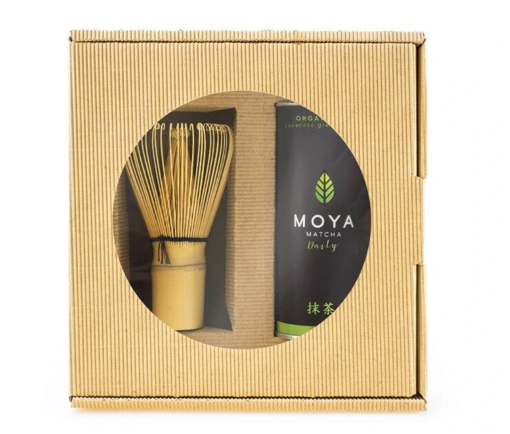 MOYA Matcha & Chasen Set with Matcha Daily
