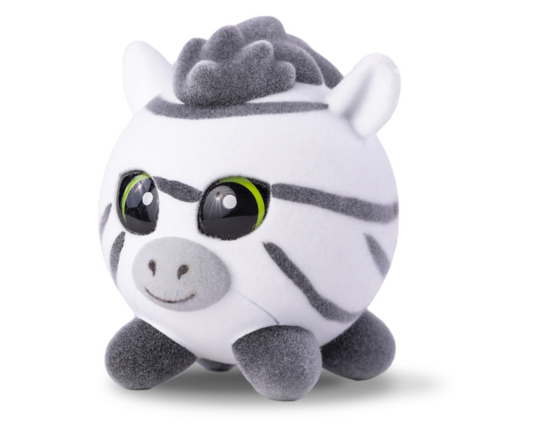 Teddies Flockies Zebra