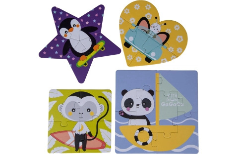 Geometrické puzzle pro děti - GAGAGU