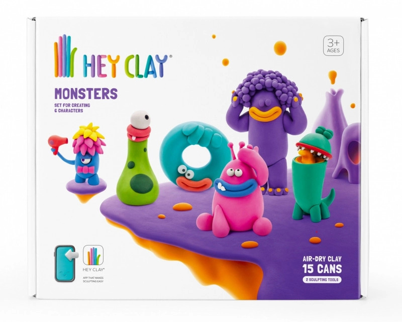 TM Toys Hey Clay Příšery
