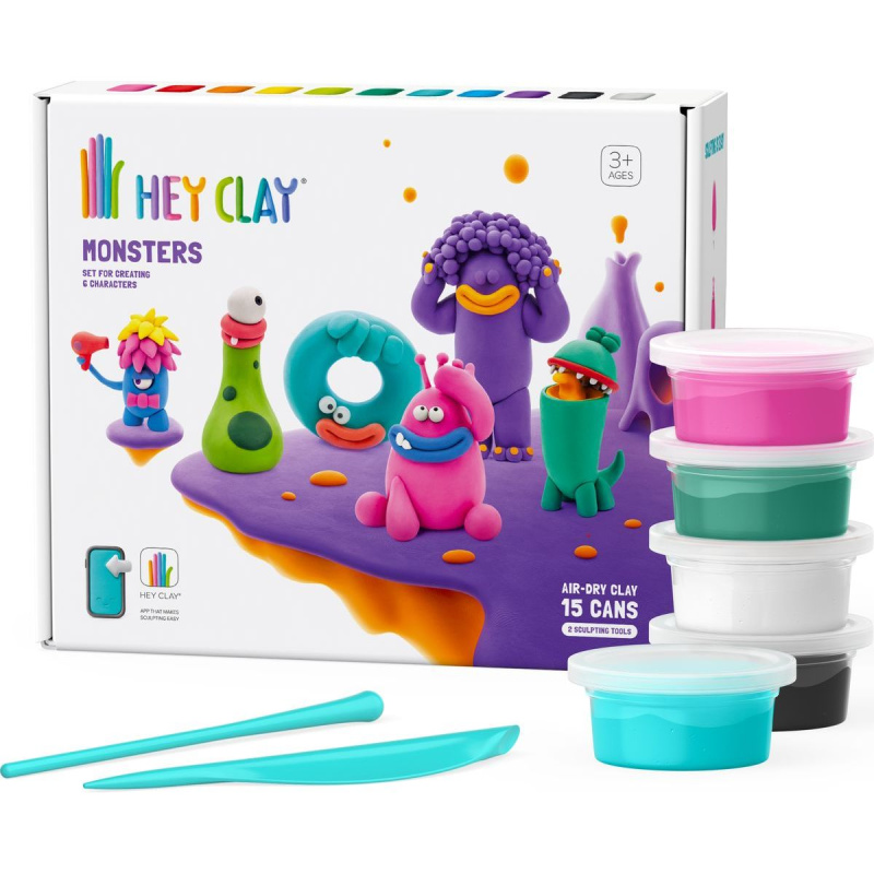 TM Toys Hey Clay Příšery