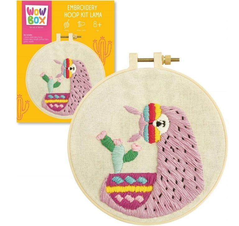 Sada na vyšívání - lama