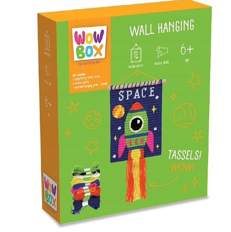 Makramový set Raketa WOW BOX