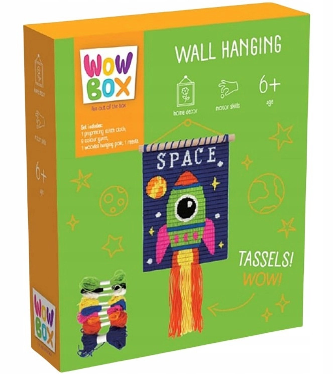 Makramový set Raketa WOW BOX