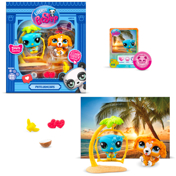 Littlest Pet Shop Petfluenceři figurky