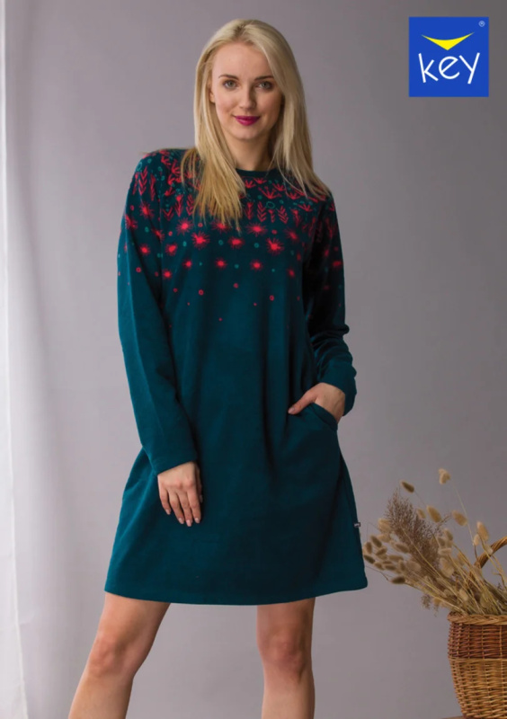 DÁMSKÉ ŠATY LHD 708 B21 zelená L