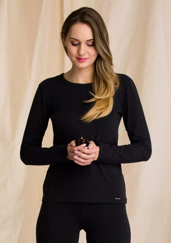 Dámský nátělník HOT TOUCH  LVD 729 1 kaštanové S