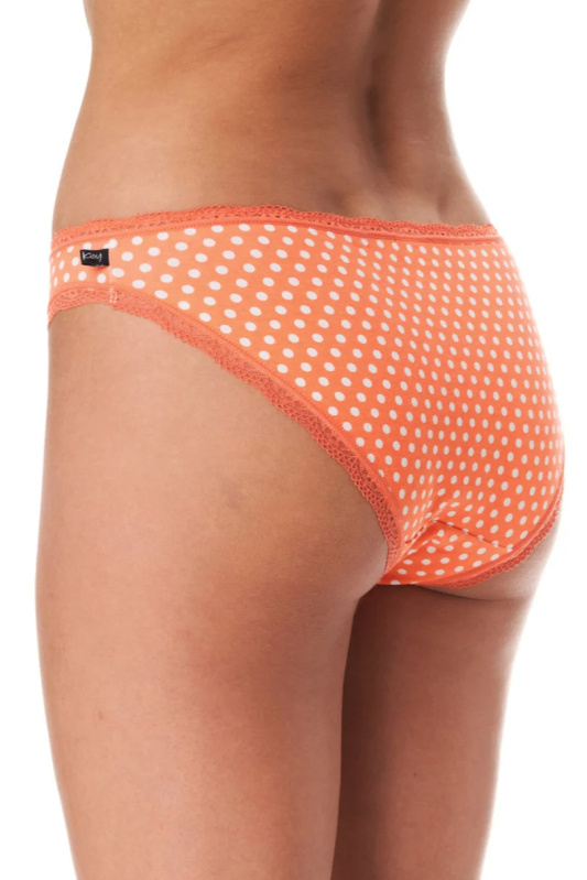 DÁMSKÉ KALHOTKY LPR 619 A23 MODRO-ORANŽOVÁ XL