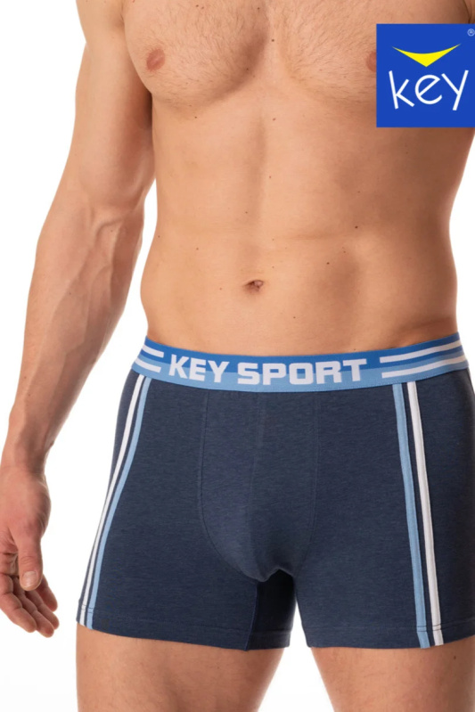 PÁNSKÉ BOXERKY MXH 187 B23 tmavě modrá M