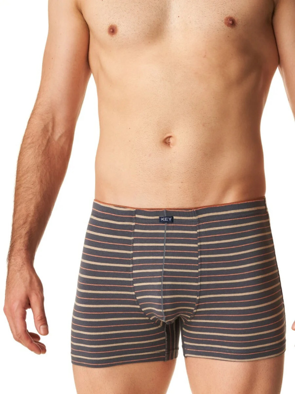 Pánské boxerky Key MXH 303 A24/25 M-2XL šedá L