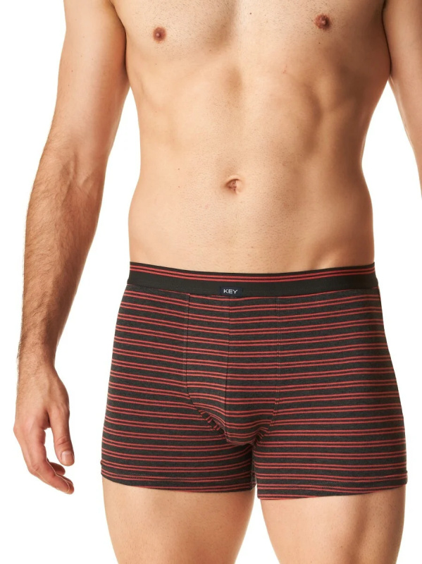 Pánské boxerky Key MXH 321 B24 M-2XL černá M