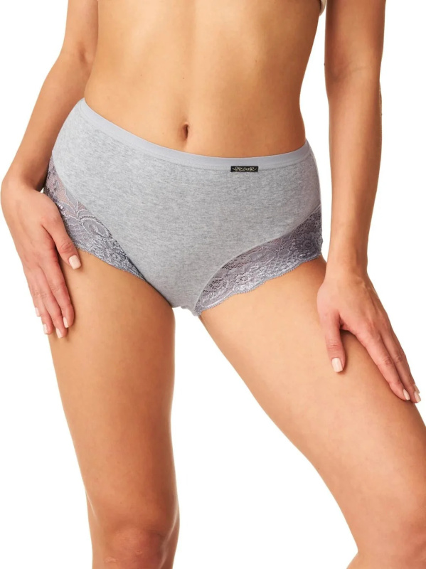 Klíčové kalhotky Hot Touch LPF 729 A'2 M-3XL světle šedá XL